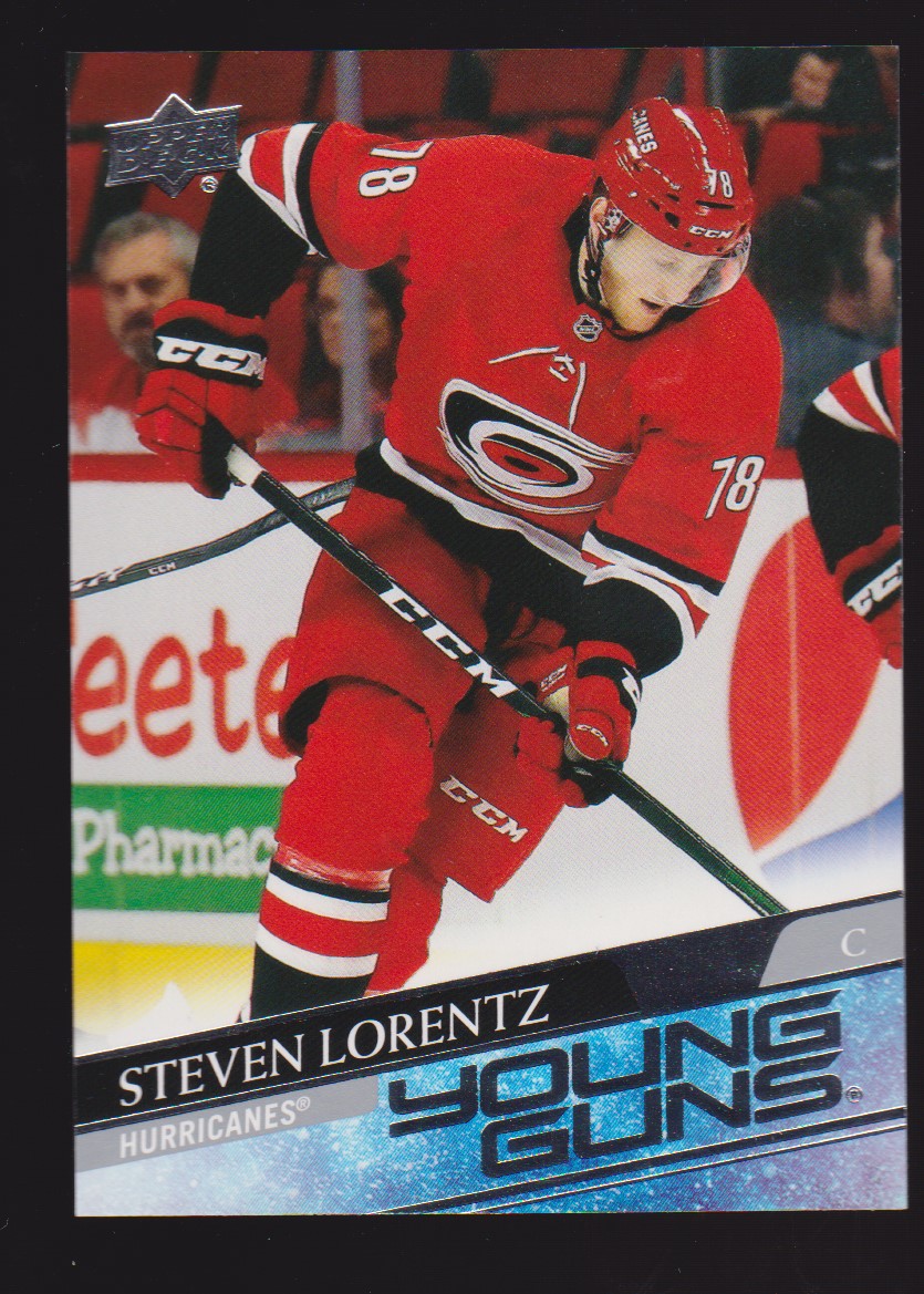 (image for) 2020-21 Upper Deck #494 Steven Lorentz YG RC